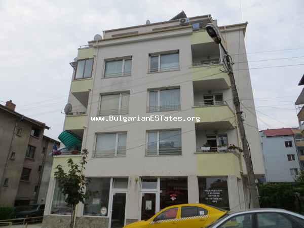 For sale is big one-bedroom apartment in the center of the seaside town of Tsarevo, Bulgaria.