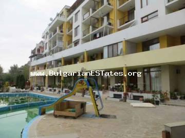 Great bargain! For sale is large furnished studio in the complex of Blue Summer, Sunny Beach, Bulgaria.