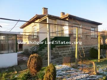 One storey house is for sale in the village of Trastikovo, 15 km from Burgas and the sea.
