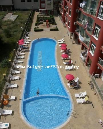 One bedroom furnished apartment in complex “Global Valle”, Sunny Beach.