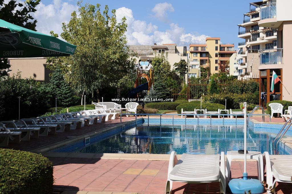 One-bedroom apartment is offered for sale in "Starfish" complex, Bulgaria, in St. Vlas resort.