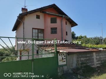 Attractive two-storey house is for sale in the town of Sozopol, only 2 km from the beach and the sea.