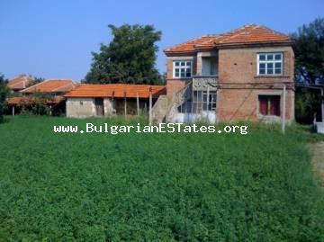 Two-storey house is for sale in the village of Tenevo, Yambol Region.