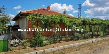 Affordable house is for sale in the village of Poroy only 15 km away from the sea and the resort of Sunny Beach.
