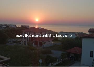 New three-storey detached house is for sale in Budjaka area of the historic town Sozopol, only 300 meters from the beach with a beautiful uninterrupted sea view.