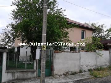 Inexpensive two-storey renovated house is for sale in the heart of the Strandzha Mountains in the village of Brodilovo, 12 km from the sea and the resort town of Tsarevo!!!
