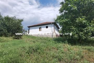 An authentic house with a huge yard is for sale in is the bottom of the most beautiful village in Strandzha Mountains, the village of Pismenovo, just 7 km away from the beautiful beaches of Primorsko.