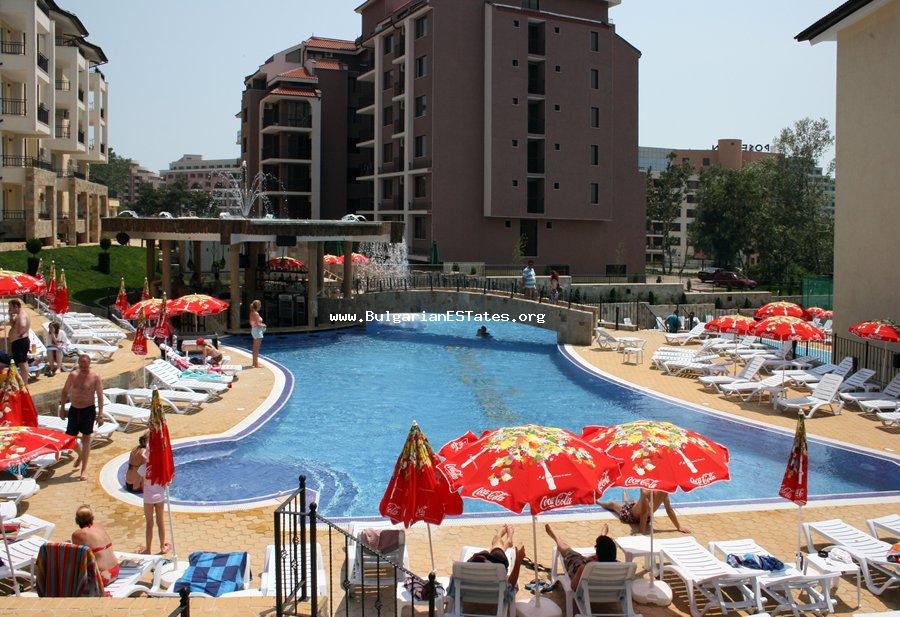 Lovely one bedroom apartment is for sale in Sunny beach resort near the sea. Top price 33 900 euro.