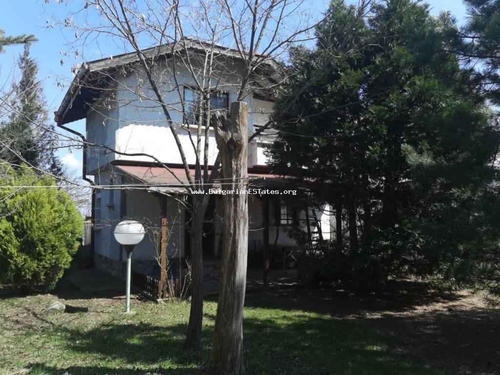  Buy a two-storey house in an ecologically clean area with unspoilt nature in the village of Panitsovo, Bulgaria, 16 km from the sea and Obzor, 32 km from Sunny Beach and 55 km from Burgas.