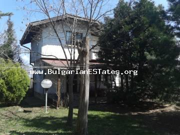  Buy a two-storey house in an ecologically clean area with unspoilt nature in the village of Panitsovo, Bulgaria, 16 km from the sea and Obzor, 32 km from Sunny Beach and 55 km from Burgas.