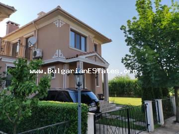 Independent one-family house is for sale in the complex "Victoria garden", Sarafovo, just 3 km from the beach, Bulgaria.