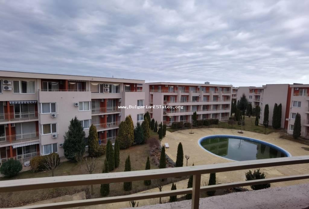 Furnished one-bedroom apartment for sale in the ”Fort Knox" complex, Sunny Beach resort, Bulgaria.