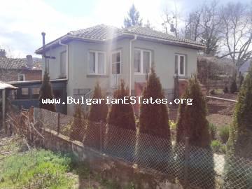 Renovated house for sale in the village of Kosti, just 25 km from the town of Tsarevo and the sea, Bulgaria.