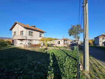 For sale is a detached house, only 6 km from the resort of Sunny Beach and the sea - in the village of Tankovo, Bulgaria!