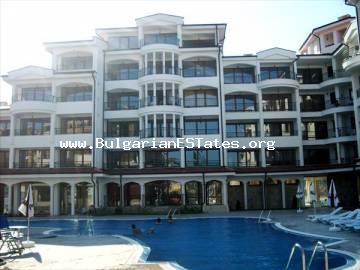 Large furnished studio for sale in the "Chateu Valon Complex" resort Sunny Beach.
