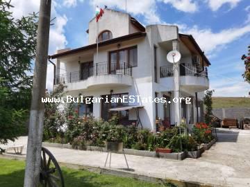 We offer for sale a new three-storey house with a sea view in the village of Laka, only 14 km away from the city of Burgas.