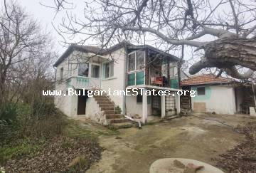 Partially renovated house for sale in the village of Momina Tsarkva, only 55 km from Burgas and the sea, Bulgaria.