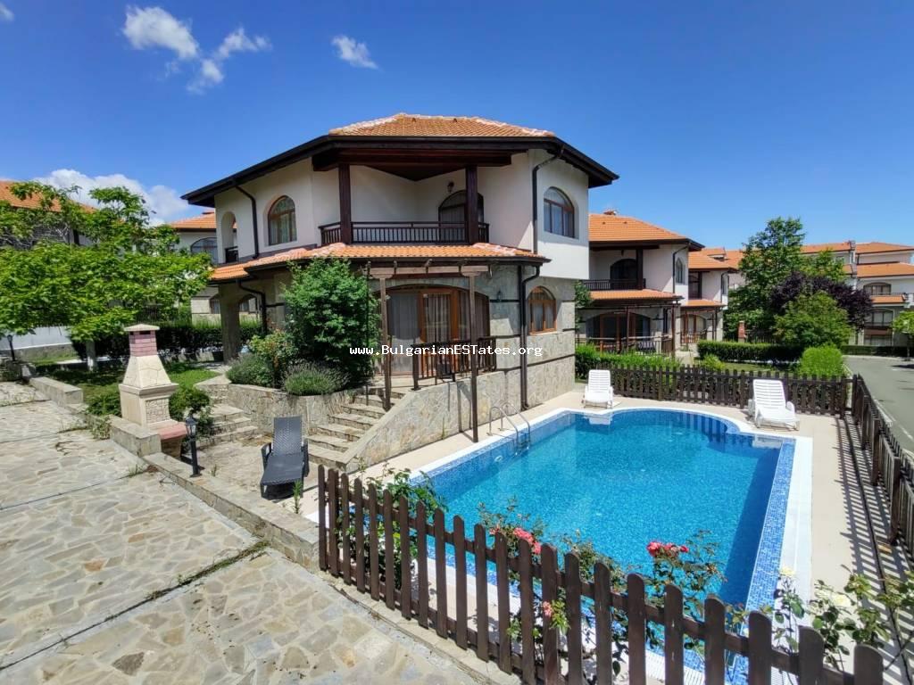 Buy a new and fully furnished house on two floors in Aheloi, 5km from the sea, Bulgaria!