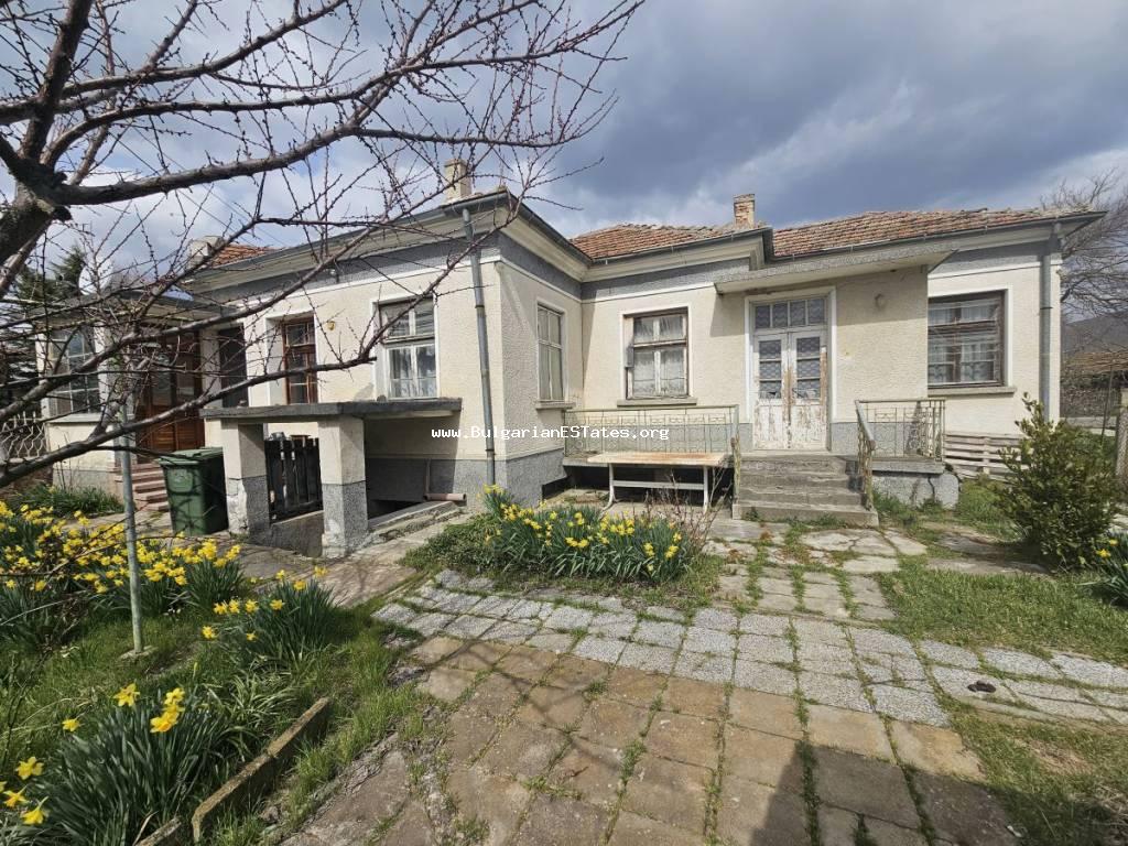TOP OFFER!!! Two houses for sale in Gyulyovtsa village, Bulgaria – only 15 km from Sunny Beach and the Black Sea and 35 km from Burgas!!! Property with large plot and great potential!!!