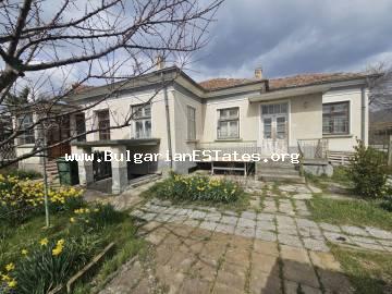 TOP OFFER!!! Two houses for sale in Gyulyovtsa village, Bulgaria – only 15 km from Sunny Beach and the Black Sea and 35 km from Burgas!!! Property with large plot and great potential!!!