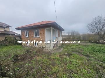 House for sale in the village of Dyulevo, Bulgaria – only 25 km from Burgas and the sea and 5 km from the town of Sredets!!! Renovated upper floor, quiet street and easy access!!!