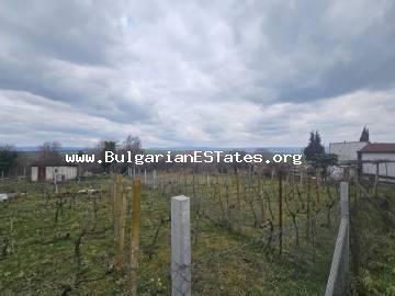 Plot for sale in the village of Alexandrovo, Bulgaria – only 12 km from Sunny Beach and the sea and 25 km from Burgas!!! Regulated land with road access and building potential!!!